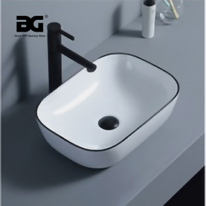 Vaidade cerâmica moderna do banheiro dos produtos sanitários modernos de OEM&ODM com dissipador da bacia