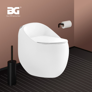 Banheiro de alta qualidade com economia de água, porcelana de fechamento suave, de volta à parede, vaso sanitário de jato sifônico